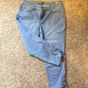 Martha Stewart crop jeans